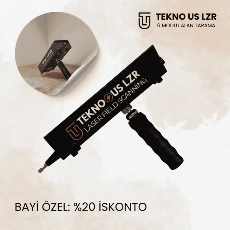 Kayseri TEKNO US LZR lazerli alan tarama